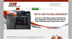 Desktop Screenshot of ddlbusiness.com